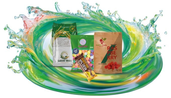 New NC-free ink from hubergroup for recyclable packaging