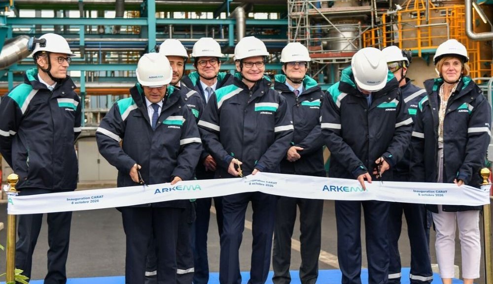 Arkema inaugurates next-generation acrylic acid purification unit in Carling, France
