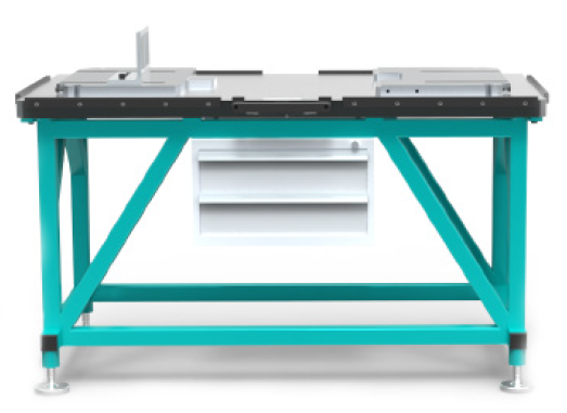 AIR-CUSHIONED ASSEMBLY TABLE SliderImage