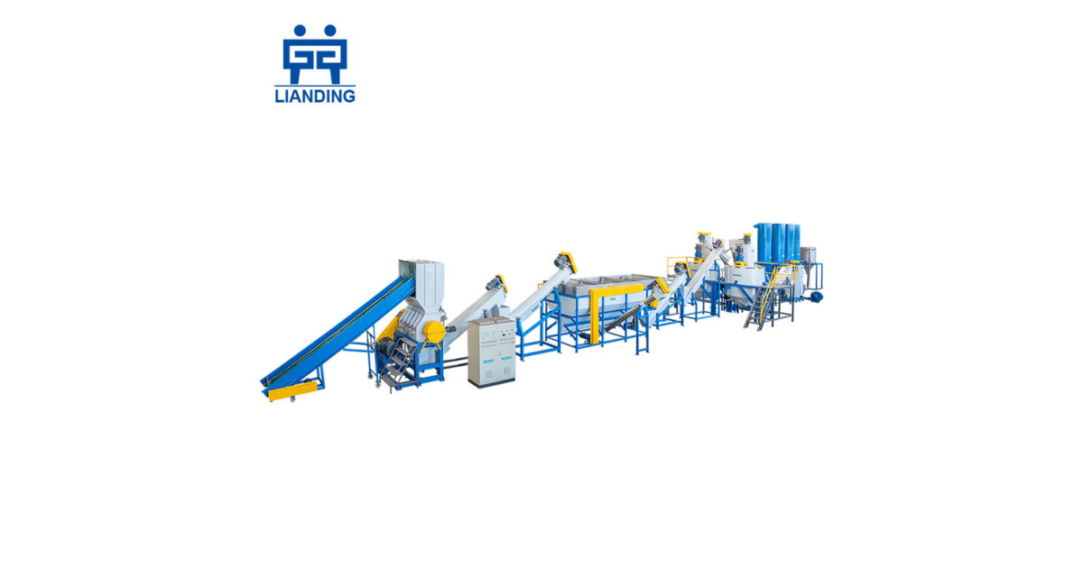 Waste Plastic Crushing Washing Drying Line | Plastics and Rubber Product