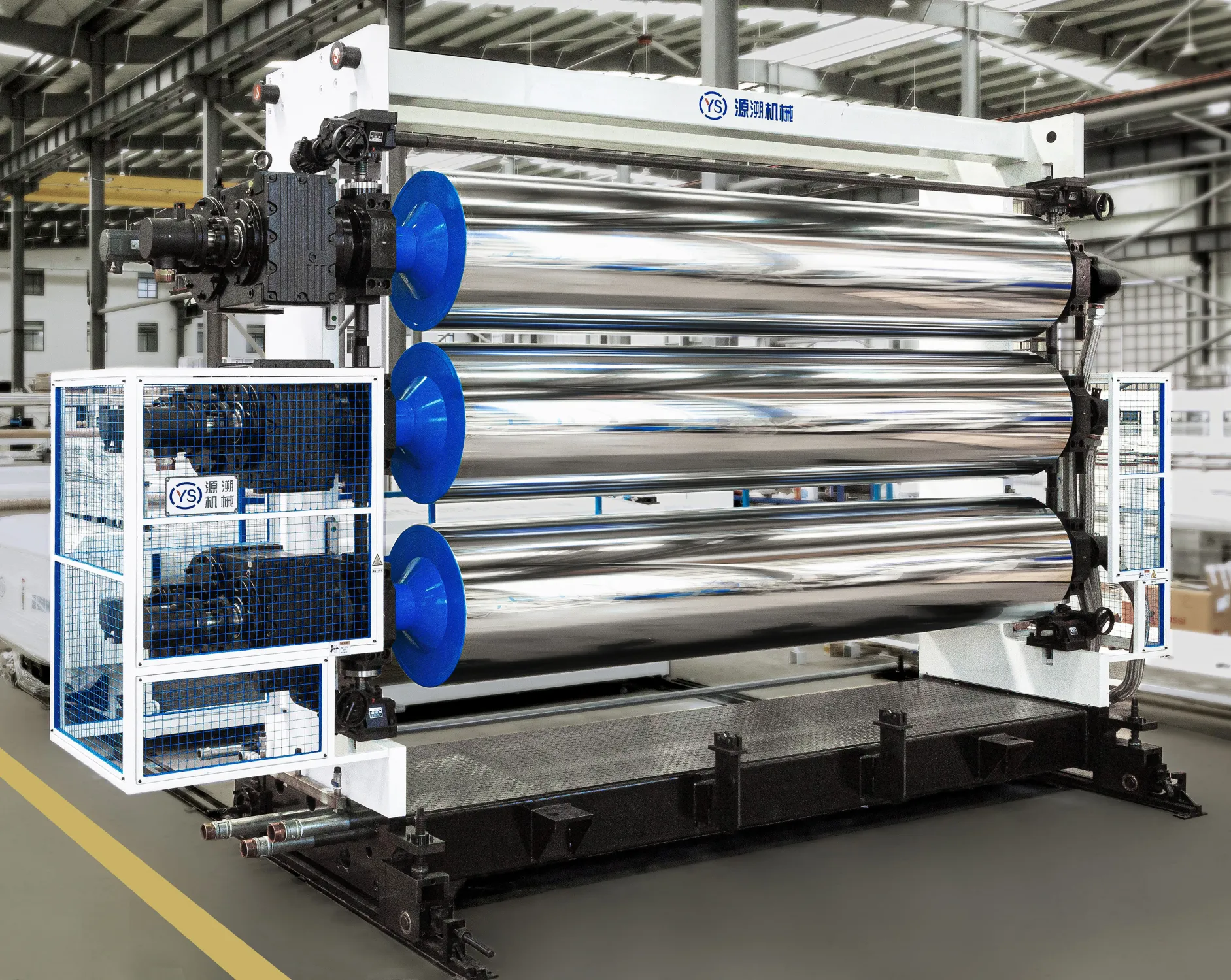 YSL three roll calender NANTONG YUANSU MACHINERY MANUFACTURING CO LTD