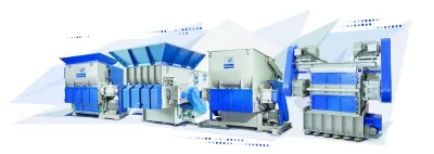 Pipe Profile Industrial Shredder, ZERMA