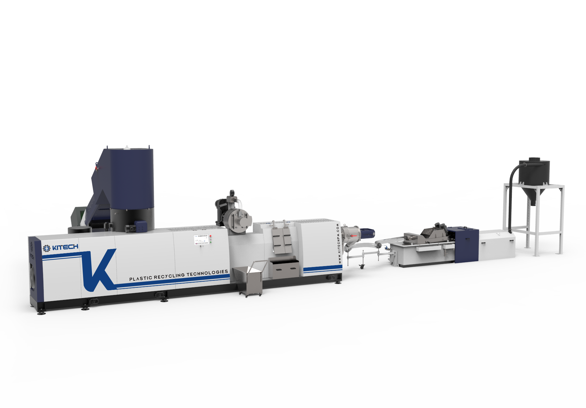 5G KCP cutter compactor water-ring pelletizing system with Self-cleaning laser filter SliderImage