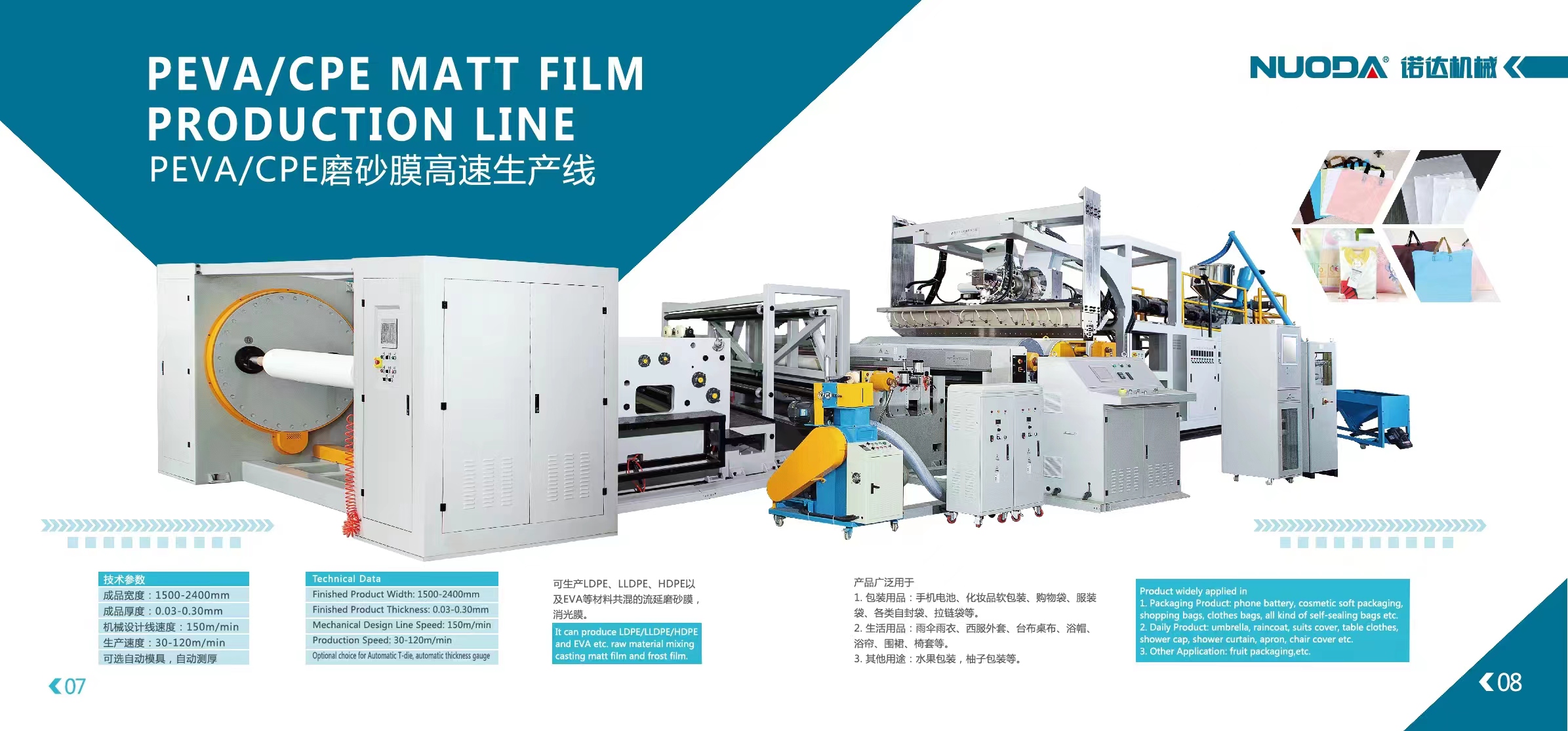 CAST FILM MACHINERY SliderImage