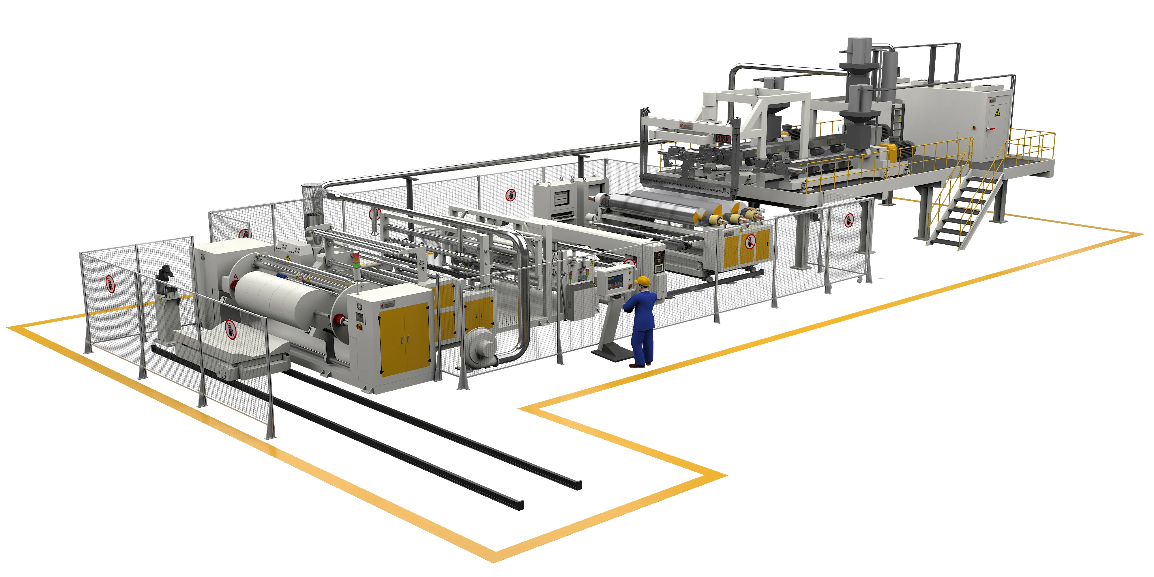 Cast Film Extrusion LineFujian Wellson Machinery Co., Ltd. CPS+