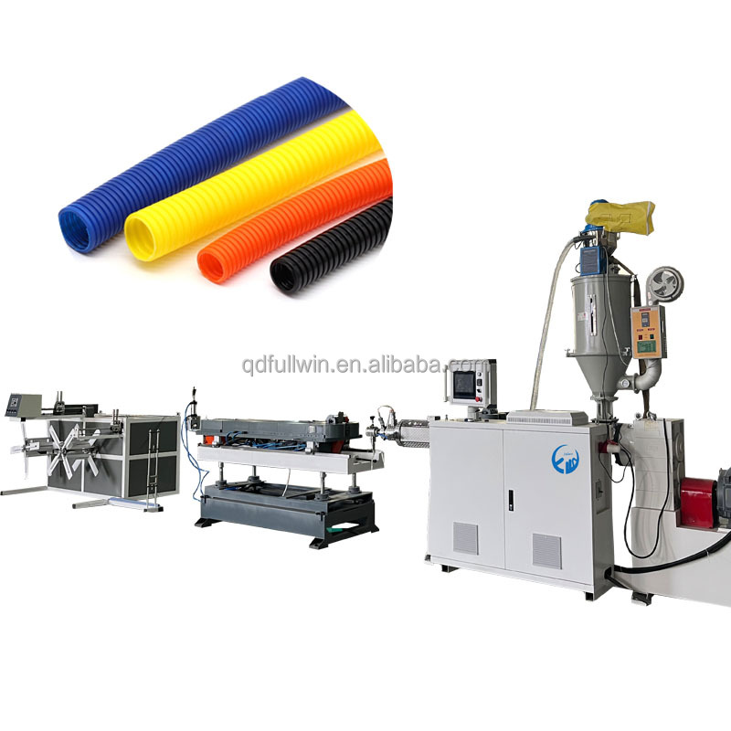 plastic single double wall corrugated pipe machine SliderImage
