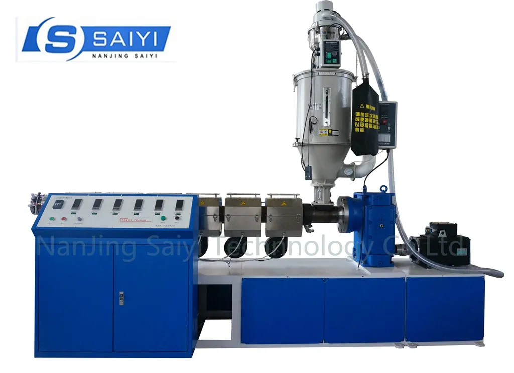 PLA drinking straw extrusion machineNanJing Saiyi Technology Co