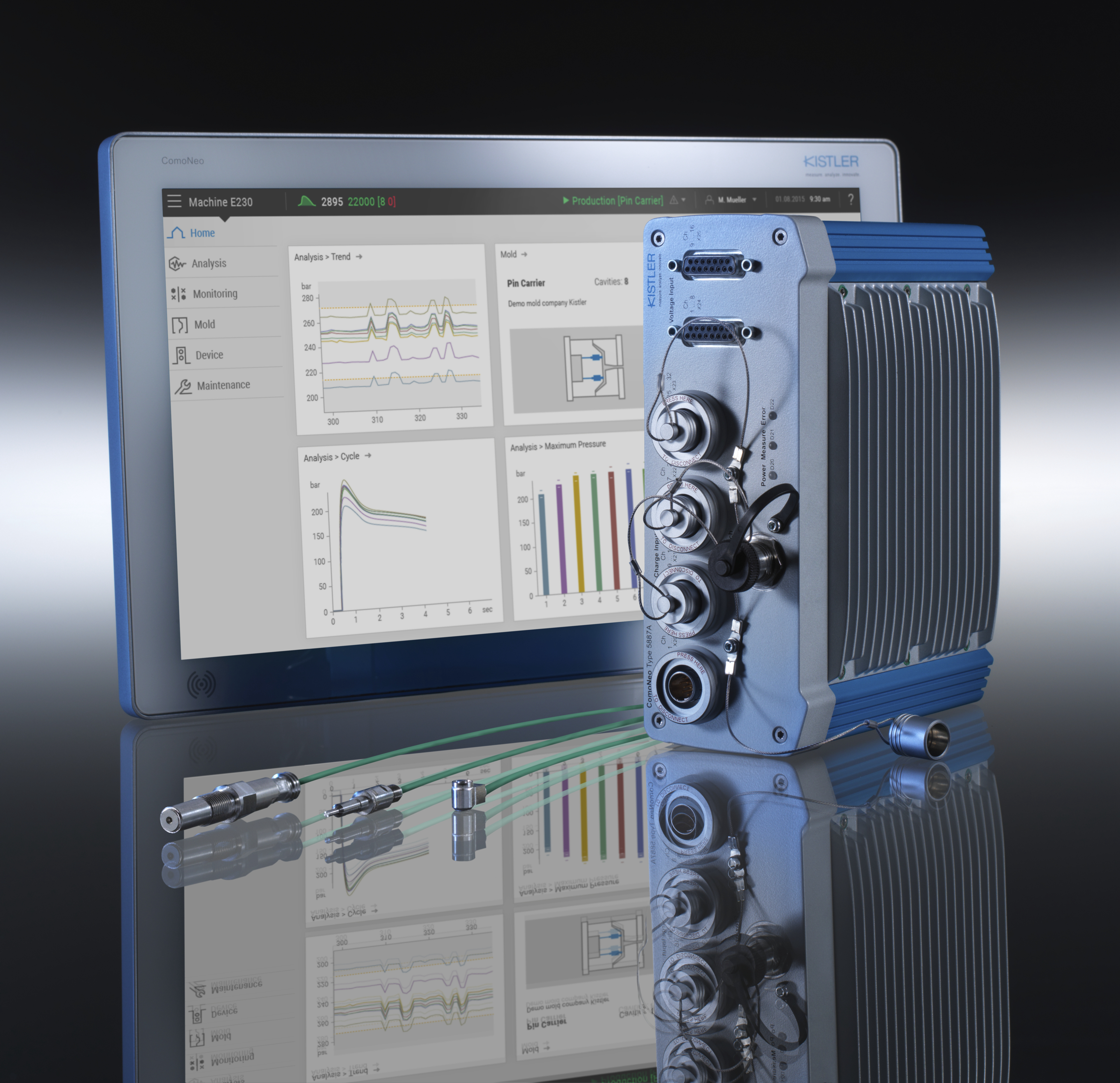 Monitoring of Medical Device Plastic Injection Molding  Breakthrough for Consistently High Quality SliderImage