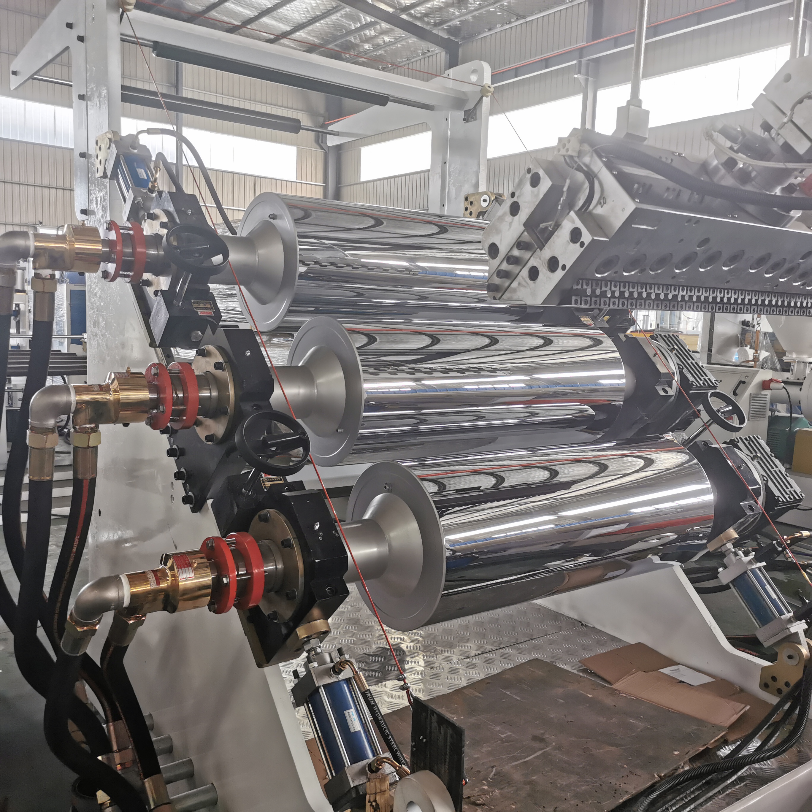 PP PS ABS HIPS PET sheet extrusion line SliderImage