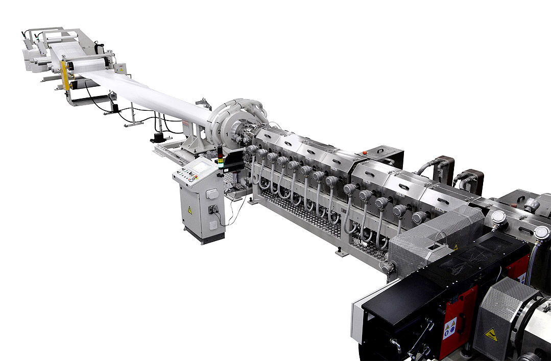 Tandem extrusion line for XPET sheet SliderImage